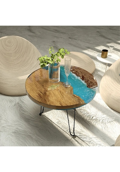 Silikon Sehpa&saat Kalıbı İç Çap 35cm -iç Yükseklik 4cm