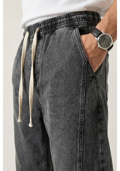 Bigdart Erkek Rahat Kesim Baggy Jean Pantolon 30074 - Antrasit