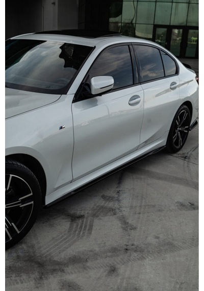 Bmw 3 Serisi G20 Lci 2022+ M Paket Body Kit Seti Ön Lip Marşpiyel Difüzör Spoiler Flap