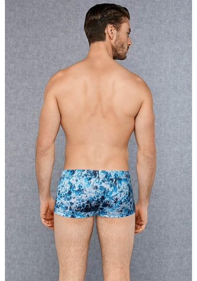 Doreanse Erkek Okyanus Desenli Modal Boxer 1706 Okyanus