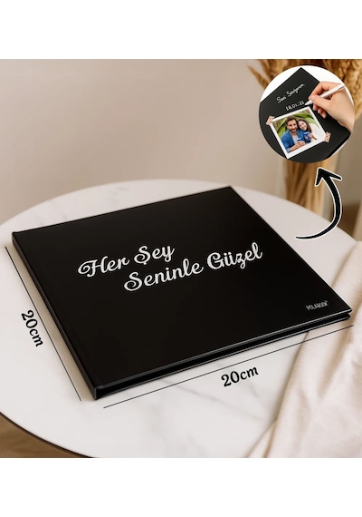 Bk Gift Her Şey Seninle Güzel Kendin Yap Anı Defteri, Arkadaşa Hediye, Sevgiliye Hediye, Doğum Günü Hediyesi Kobitmeyencom34576 Bk Gift