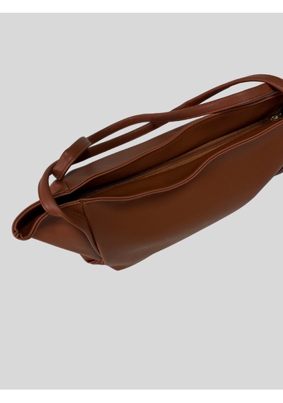 Vazıradk Minimalist Omuz Çantası Kahverengi