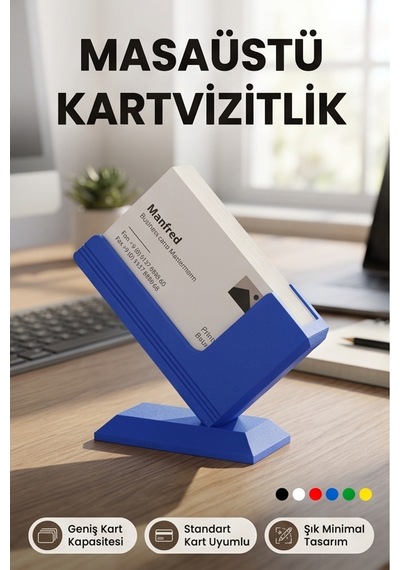 Masaüstü Kartvizitlik - Modern Kartvizit Standı