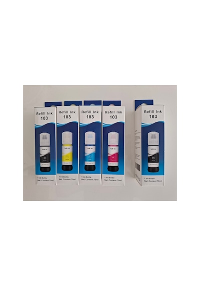 Epson 103 Muadil Mürekkep Kartuş Seti 4 Renk + 1 Siyah - 893527141