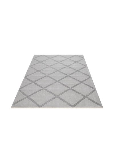 Rodney Vl Yıkanabilir Kaydırmaz Çift Taraf Pamuk Dokuma Beyaz Rix Premium Kalite Kilim A.gümüş