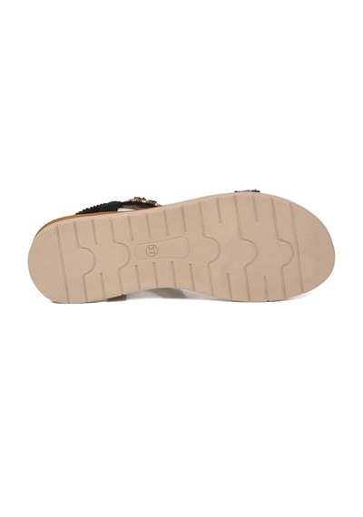 Ayakmod 358170 Z Siyah Kadın Sandalet