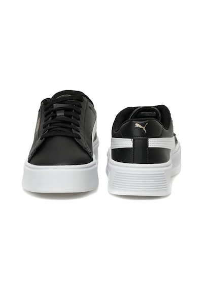 Puma Smash Platform V3 Kadın Sneaker Siyah Siyah