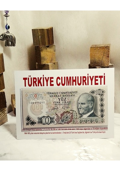 Cumhuriyet İlk Dönemi Koleksiyon Kâğıt Para. 6100b