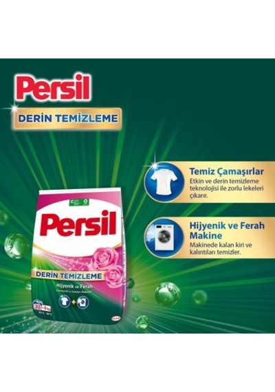 5 Kg Gül Aromalı Toz Çamaşır Deterjanı 33 Yıkama