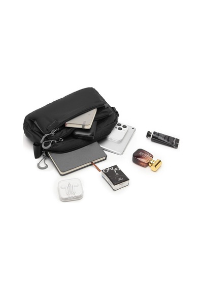 Smart Bags Ekstra Hafif Kumaş Postacı Çantası Bc 3148 - Siyah Siyah