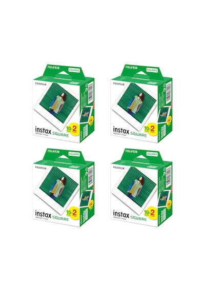 Instax Kare-Square 20'li Film 4'lü Set 80 Poz