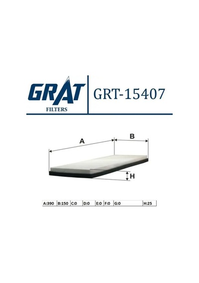 Grat 15407 Polen Filtresi 8a0819439