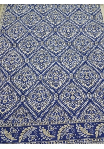 Savan Dokuma Halı Örtüsü 9m² 240 340 Kale Mavi2 Diğer