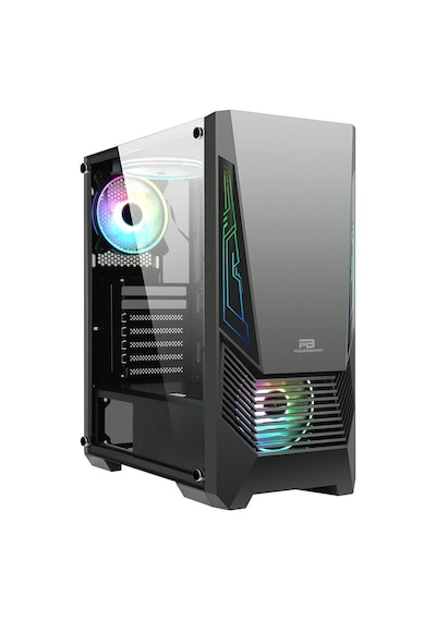 Powerboost Vk-G2051S Usb 3.0 Atx. Argb Fan Ve Stirp Siyah Kasa (