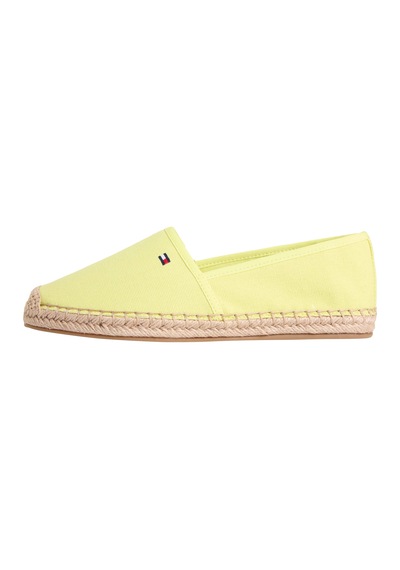 Tommy Hilfiger Kadın Marka Logolu Günlük Kullanıma Uygun Sarı Espadril Fw0fw08541 Lsk