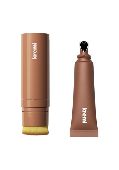 Kıss'n Blush & Lıp Vıtamın Balm 2'li Makyaj Seti Allık + Dudak Parlatıcı Peptit Seramid E Vitamini Souffle & Coffee