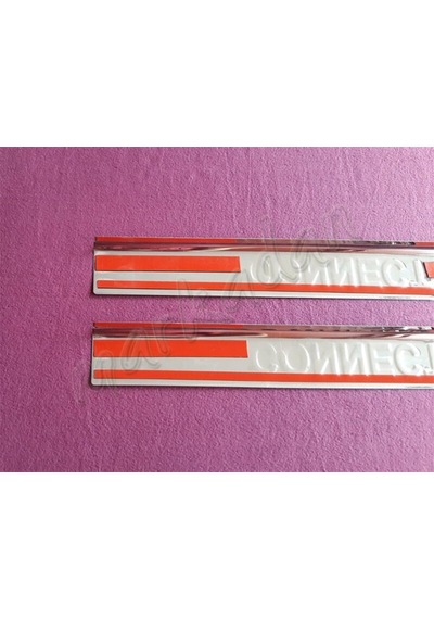 Woc Chrome Ford Connect Krom Kapı Eşiği 2002-2014 2 Parça Paslanm N11.41