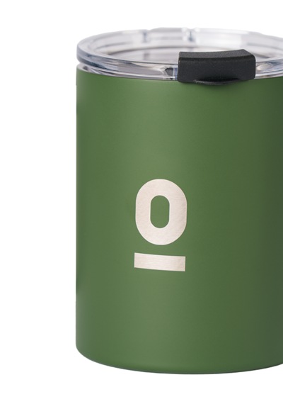 Paslanmaz Çelik Yeşil Metal Kupa 360 Ml Vakum Kapaklı Isı Yalıtımlı No:139