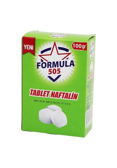 Formula 505 Naftalin Tablet 100g- 24'li Paket