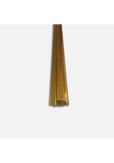 Ersin 7 Mm Halı Bitim Profili Parlak Sarı 250 Cm