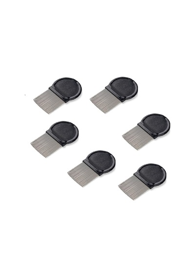 Lionesse 58 Bit Tarağı Metal Siyah X 6 Adet