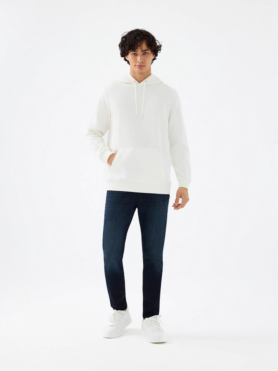 Loft Regular Fit Beyaz Erkek Sweatshirt Lf2041082 Beyaz