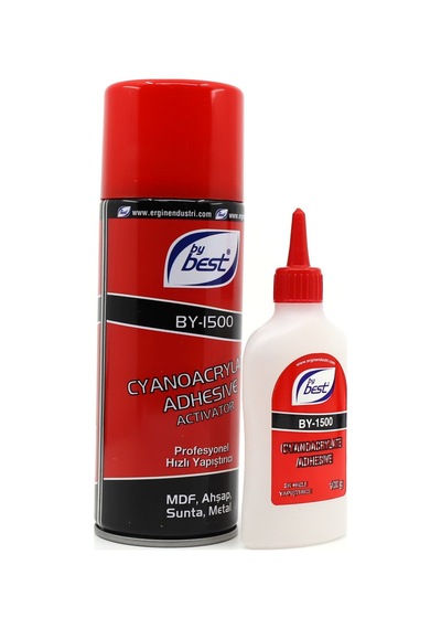 Bybest Mdf Hızlı Yapıştırıcı 400 Ml+100 Gr 1434