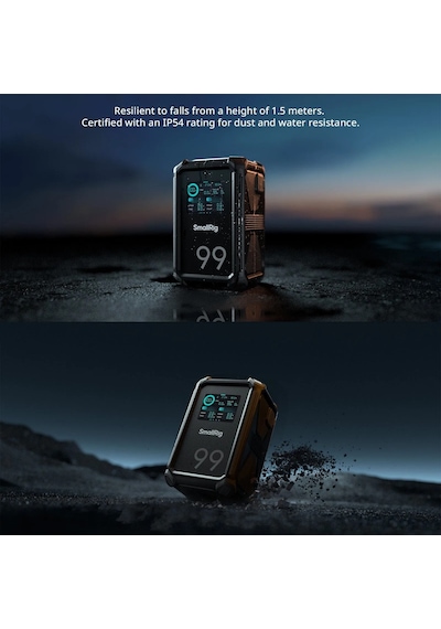 Smallrig 4984 X99 X-touch Smart Üçlü Korumalı 1,5 M Düşmeye Dayanıklı Ip54 Su Geçirmez / Toz Geçirmez V-mount Batarya