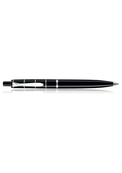 Pelikan K215 Tükenmez Kalem Siyah Halka Gümüş Pel-k215