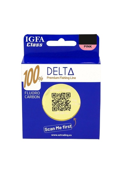 Delta Igfa Class Pink Soft Fluorocarbon Lider Misina 0.28mm