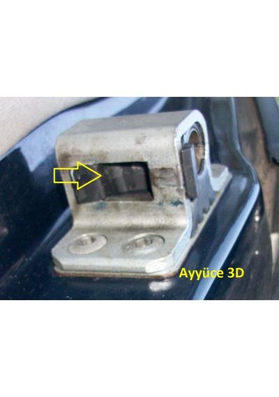 Ayyüce 3d, Mercedes W123 W126 Kapı Kilit Takozu, 4 Adet