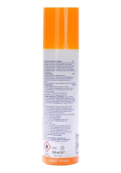 Panthenol Spray Mit Aloe Vera Panthenol %9 150 Ml 16'li Paket