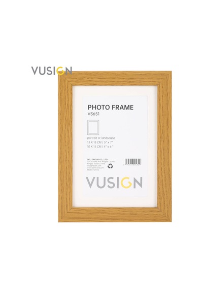 Vusıgn Vs652 Mdf Fotoğraf Çerçevesi 15x20 Cm Ahşap Masaüstü Ve Duvar Askılı Çerçeve