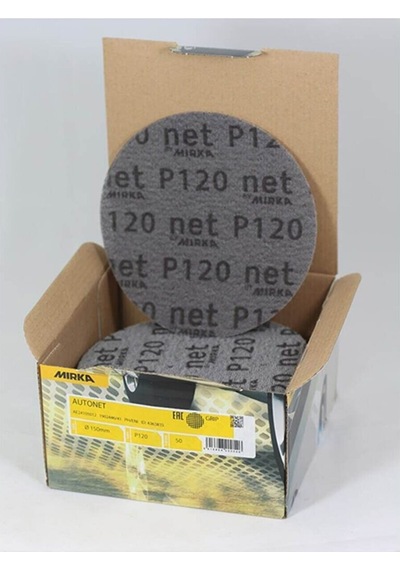 Mırka Autonet 150Mm Cırt Tel/Elek Zımpara P80 50'Li Paket
