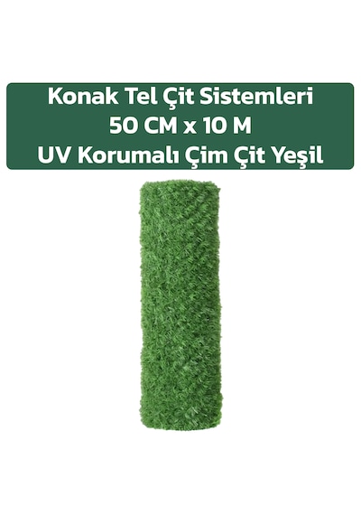 50 CM X 10 MT UV Işın Korumalı Ekstra Kalın Çim Çit