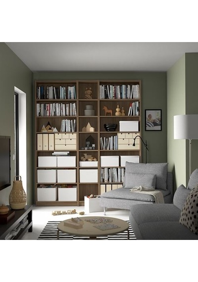 Ikea Bılly Yükseltme Ünitesi, Meşe Görünümlü, 80x28x35 Cm
