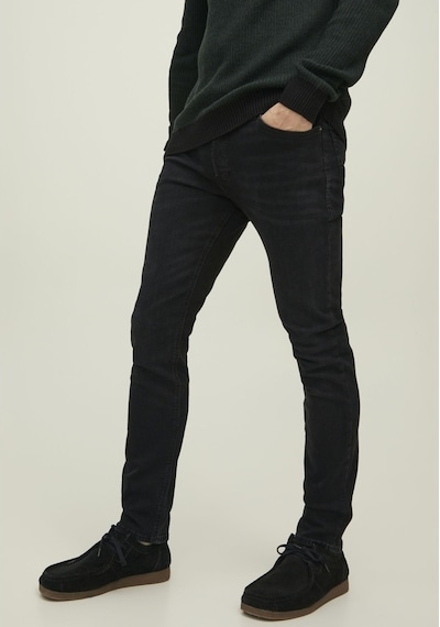 Jack & Jones Tim 789 Slim Fit Jean 12202099 Black Denim Siyah