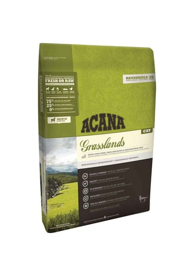 Acana Grasslands Kuzu Etli Ördekli Tahılsız Yetişkin Kedi Maması 1800 G