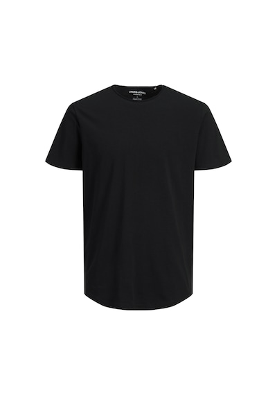 Jack & Jones Jjebasher Tee O-Neck Ss Noos Erkek Siyah Tişört Siyah