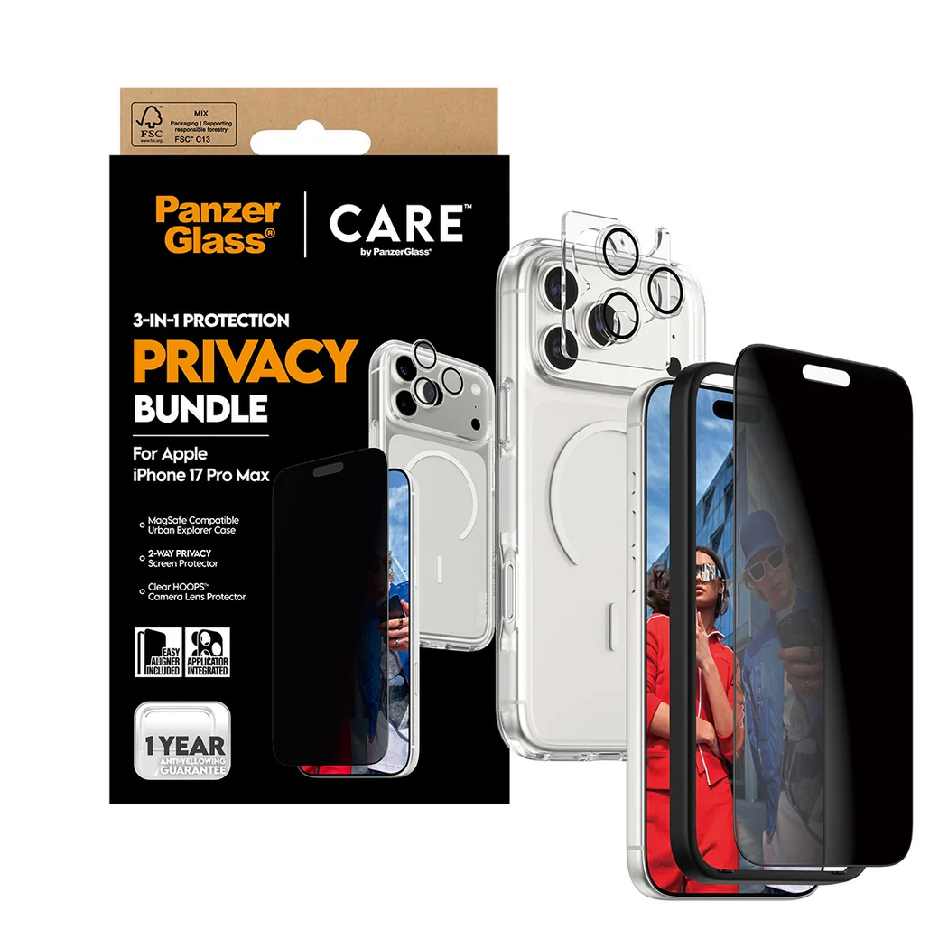Panzerglass Apple Apple iPhone Uyumlu  17 Pro Max Urban Explorer Bundle 3 Ü 1 Arada Hayalet Set