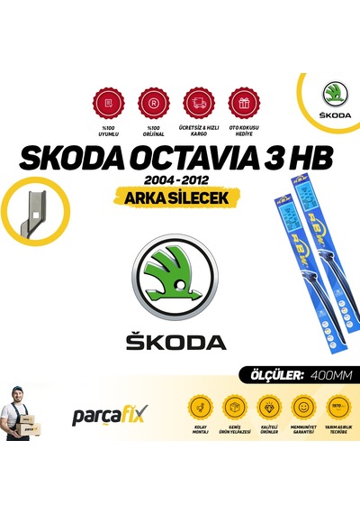 Skoda Octavia 3 Hb Rbw Arka Silecek 2004-2012