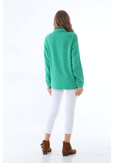 Polologin Butik Gömlek Ve Ceket Arası Tarzı Yansıtan Yeşil Oversize Flanel Kışlık Oduncu Gömlek Yeşil Polologin Butik Gömlek Ve Ceket Arası Tarzı Yansıtan Yeşil Oversize Flanel Kışlık Oduncu Gömlek Yeşil
