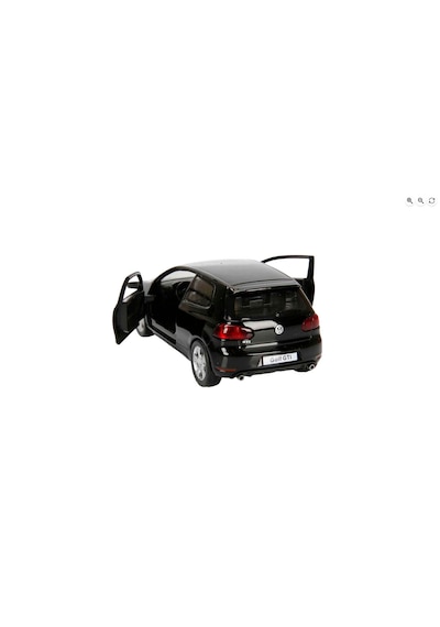 Göçmen 1:32 Rmz City Avrupa Serisi Die Cast Çek Bırak Model Araba - Siyah Volkswagen Golf Gti
