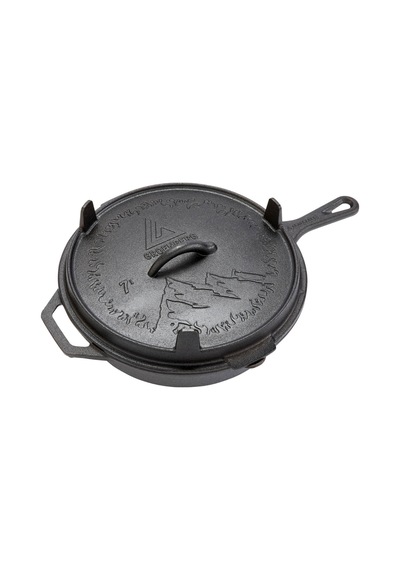 Groenberg Hekla Pan Ø30 Cm / 3l Döküm Tava Siyah