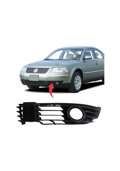 Volkswagen Passat 2001-2005 Sis Far Kapağı Sol Sis Farlı Oem 3b0853665l