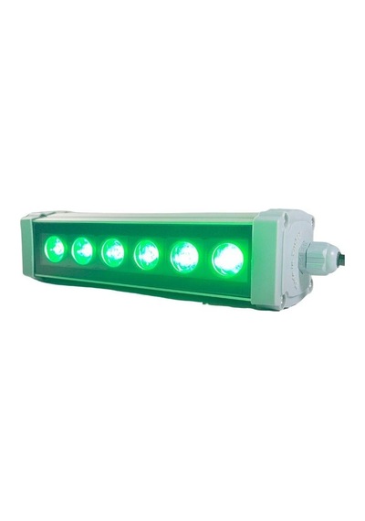 20cm 6w Led Duvar Boyama Wallwasher Yeşil 220v 1 Adet