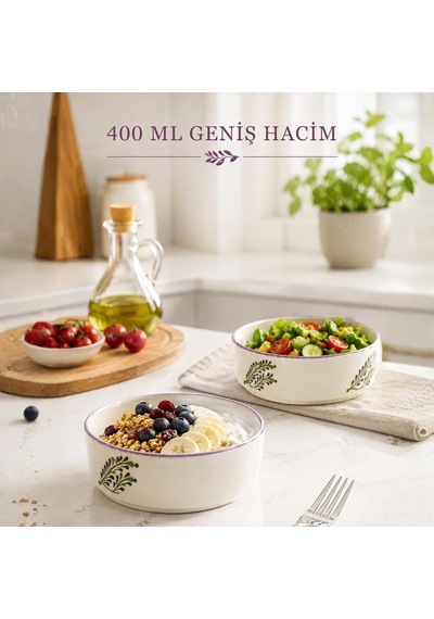 2'li Seramik Kase Seti 400 Ml, 15 Cm Salata Kasesi, Kahvaltılık Yoğurt Çorba Ve Meze Kasesi, Porsiyon Kontrollü Diyet Kase, Sunum İçin Şık Bowl Seti Mor 2'li Seramik Kase Seti 400 Ml, 15 Cm Salata Kasesi, Kahvaltılık Yoğurt Çorba Ve Meze Kasesi, Porsiyon Kontrollü Diyet Kase, Sunum İçin Şık Bowl Seti Mor