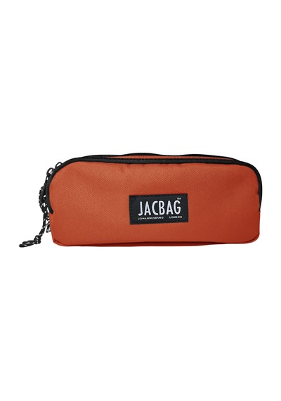 Jacbag Trıple Pouch-üç Bölmeli Kalem Kutusu Triple Pouch-kiremit renkli