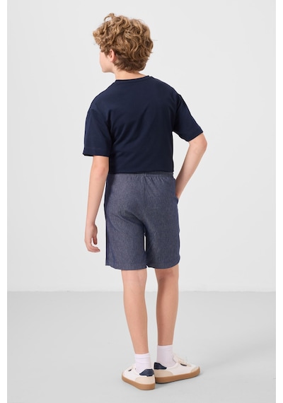 Lacivert-kot Lacivert Pamuklu Oversize Fit Dokuma Hafif Esnek Chino Erkek Çocuk Şort Takım - 11276 Lacivert Lacivert-kot Lacivert Pamuklu Oversize Fit Dokuma Hafif Esnek Chino Erkek Çocuk Şort Takım - 11276 Lacivert