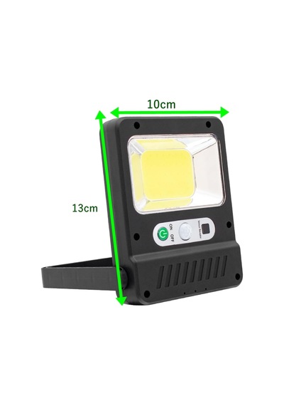 X607 Süper Parlak Cob Led Güneş Enerjili Projektör Solar Projektör 3 Modlu 40 Watt